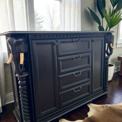 Designer chest of drawers "Safari"